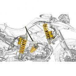 Mono Kit Ohlins Mechatronic Bm670 Bmw R1200 Gs 2006